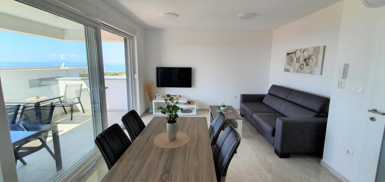 Seahorse Luxury Apartment With Pool And Sea View Novalja Εξωτερικό φωτογραφία